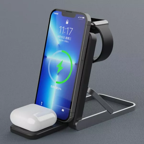 2024 3 in 1 ワイヤレス充電ステーション
